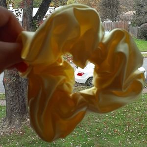 Yellow Large Scrunchie